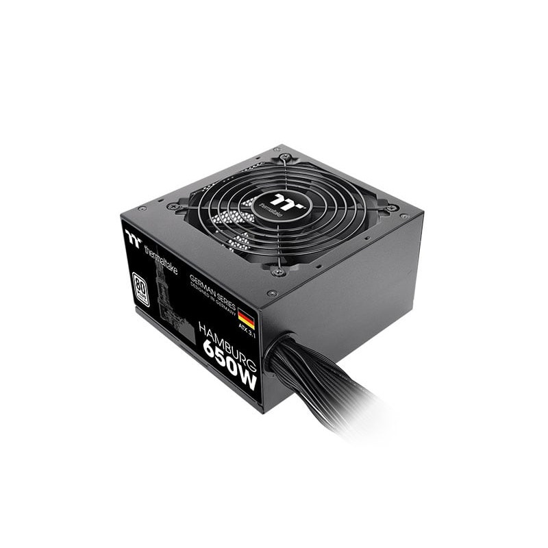 Alimentatore 650w thermaltake hamburg 80 plus 230v eu atx 3.1 2x
