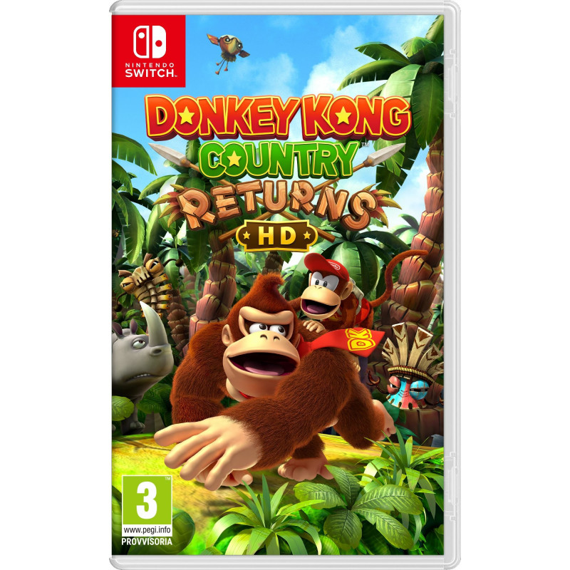 Videogioco nintendo switch donkey kong/diddy kong