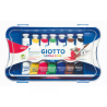 Box 7 tubetti tempera extra fine 12ml giotto tubo 4 assortito [f30310000]