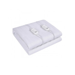 Termocoperta matrimoniale termozeta led 2x60w 160x140cm 2piazze bianco