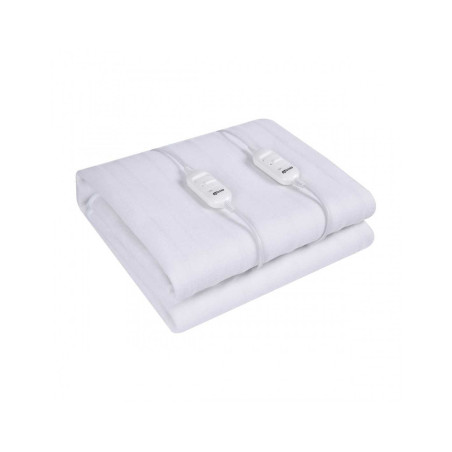 Termocoperta matrimoniale termozeta led 2x60w 160x140cm 2piazze bianco