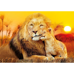 Puzzle clementoni unexpected hug 7+ 48.5x33.5cm multicolore 180pz