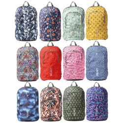 Zaino in tempo ready in tela 28x44x15cm fantasie assortito/multicolore