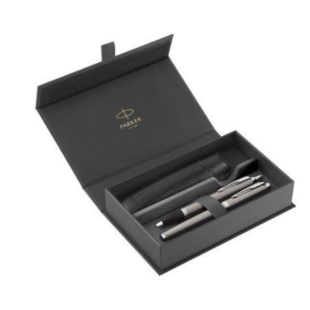 Penna stilografica e penna parker a sfera argento [2214458]