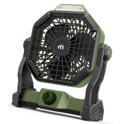 Ventilatore melchioni family mf 0612vl portatile con luce led da