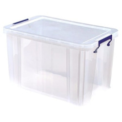 Scatola fellowes in robusto polipropilene riciclabile, con base ed