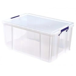 Scatola fellowes in robusto polipropilene riciclabile, con base ed