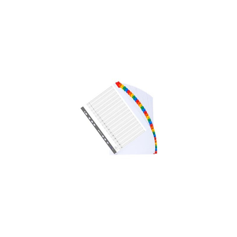 Divisori exacompta 4131e numerico 1-31/a4 maxi in cartoncino