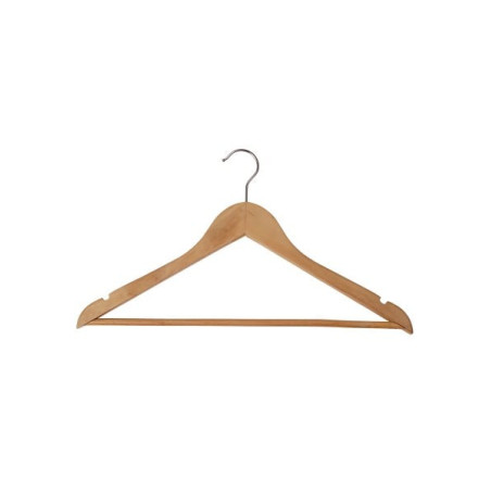 Set appendini alba basic 45cm in legno 25pz marrone [pmbasic bo]