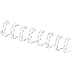 Spirali per rilegatura formato a4, 34 anelli, passo 3:1, rilega 36-60