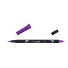 Pennarello tombow abt dual brush 676 2 punte viola reale [pabt-676]