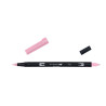 Pennarello tombow abt dual brush 723 2 punte rosa [pabt-723]