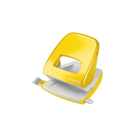 Perforatore leitz 5008 wow 2 fori max 30fg giallo [50081216]