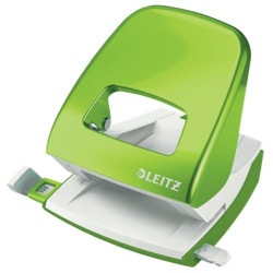 Perforatore leitz 5008 wow 2 fori max 30fg verde lime [50081254]