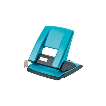 Perforatore iternet kartia 2 fori max 30 fg blu turchese [2046t]