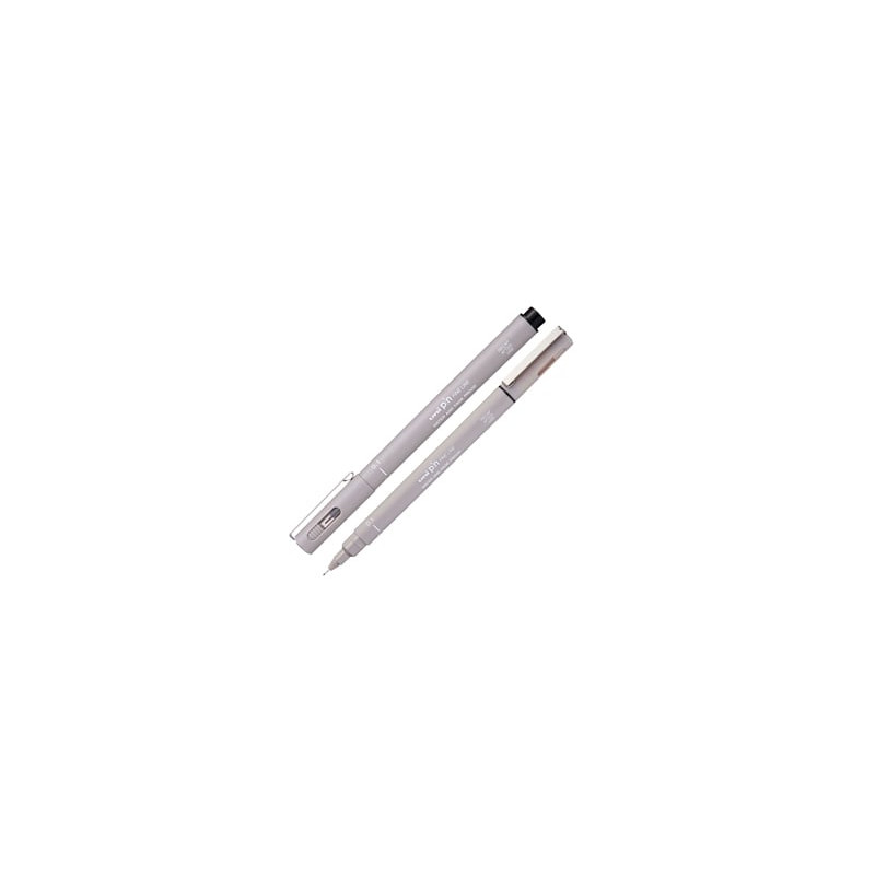 Pin fineliner uni mitsubishi punta 0.1mm grigio chiaro [m pin101