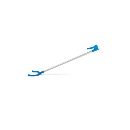Pinza raccoglitutto perfetto con manico in alluminio 100cm blu [0483g]
