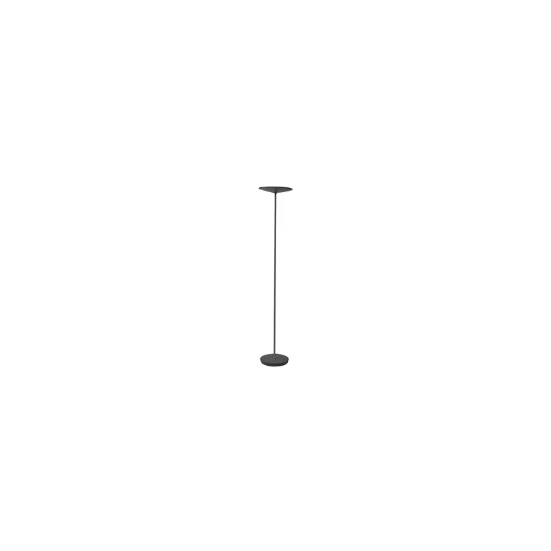 Lampada alba led slim da terra 30w 3000lm nero [ledslim n]