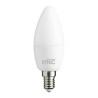 Lampadina led mkc candela 5.5w e14 3000k luce bianca calda bianco
