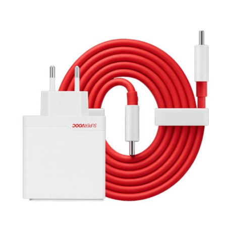 Alimentatore di rete oneplus supervooc 100w con cavo usb-a/usb-c