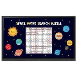 Monitor digital signage 75" lg 75tr3dk-b uhd 4k 3840x2160/8ms/8gb/64gb/nero