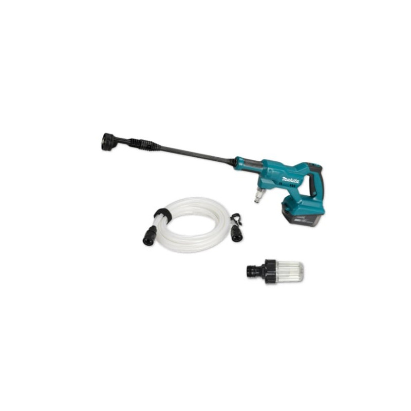 Idropulitrice makita dhw180z a batteria 24 bar 318 l/h 18v nero/blu