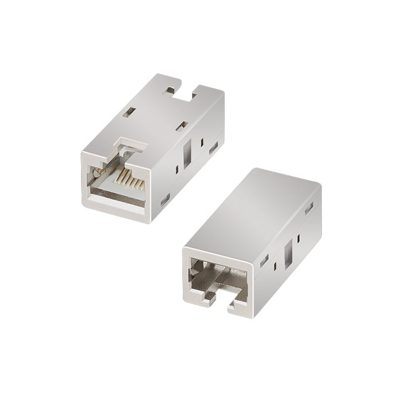 Accoppiatore logilink cat.6a 10g rj45 stp