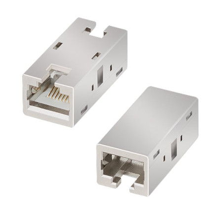 Accoppiatore logilink cat.6a 10g rj45 stp