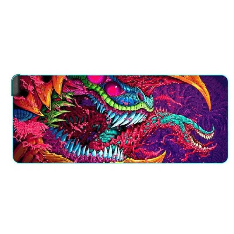 Tappetino hyte cnvs mauspad hyperbeast edition per mouse multicolore