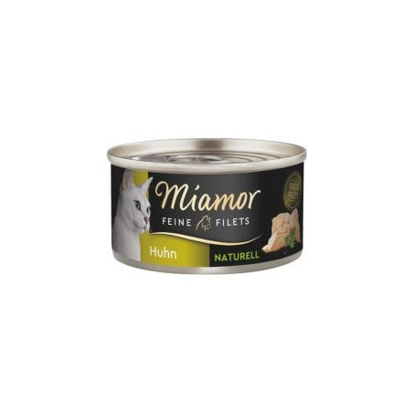 Cibo umido miamor feine filets naturell chicken per gatti adulti