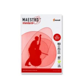 Carta xero igepa mondi maestro standard+ per fotocopie a4 80g bianco