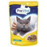 Cibo umido prevital cat food mix 4 flavors pollo per gatti