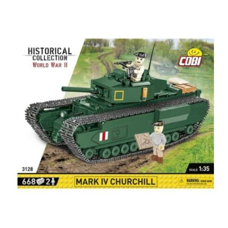 Cobi klocki mark iv churchill 1/35 668pz verde [wpcbks0ci031282]