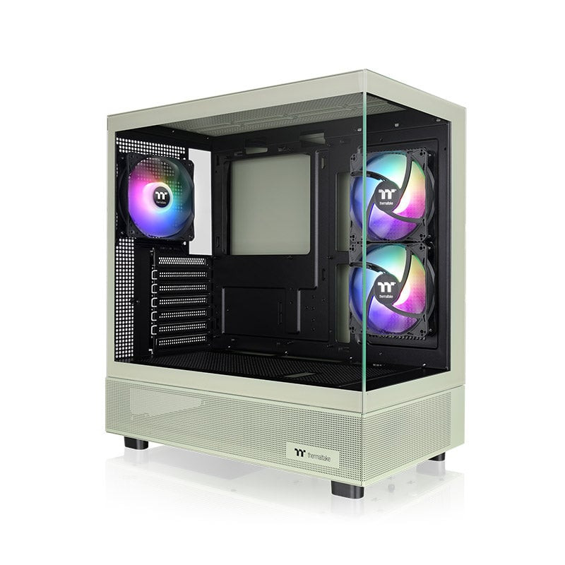 Case thermaltake view 270 plus tg argb midi tower atx verde chiaro