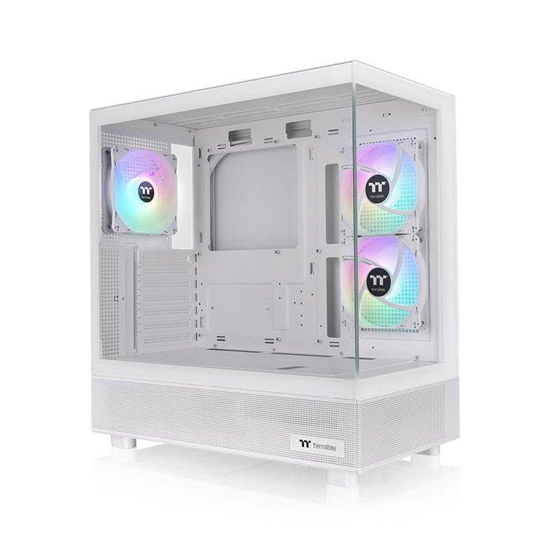 Case thermaltake view 270 plus tg argb midi tower atx bianco [ca-1y7-00m6wn-01]