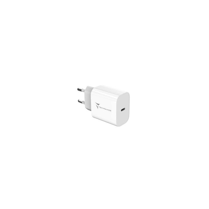 Caricabatteria techmade 20w con porta usb-c [tm-381b]