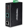 Splitter trendnet ti-sg104 gigabit ultra poe industriale nero
