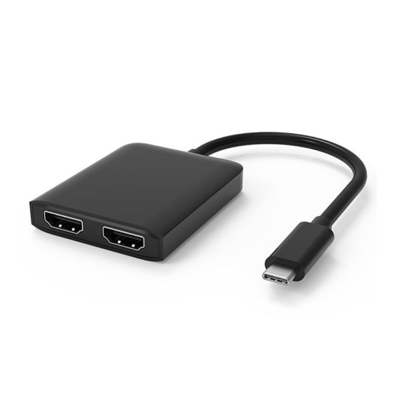 Adattatore usb techly convertitore usb tipo c nero