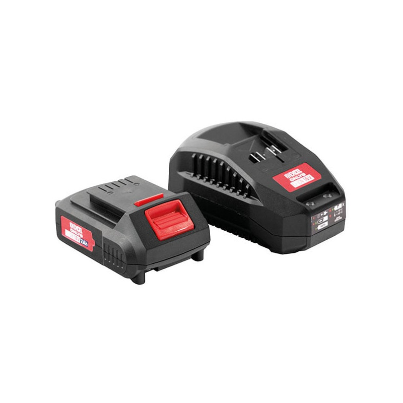 Batteria excel only1+ caricabatterie 18v nero [plbp-018a 08 plcp-001a]