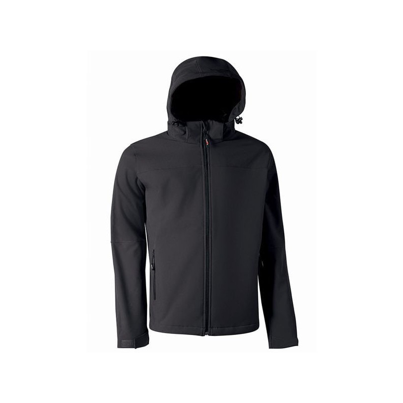 Giacca da lavoro u power xl softshell poliestere nero [cy289bc-xl]