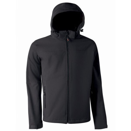 Giacca da lavoro u power xxl softshell poliestere nero [cy289bc-xxl]