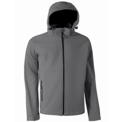 Giacca da lavoro u power l softshell poliestere grigio [cy289gi-l]