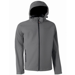Giacca da lavoro u power m softshell poliestere grigio [cy289gi-m]