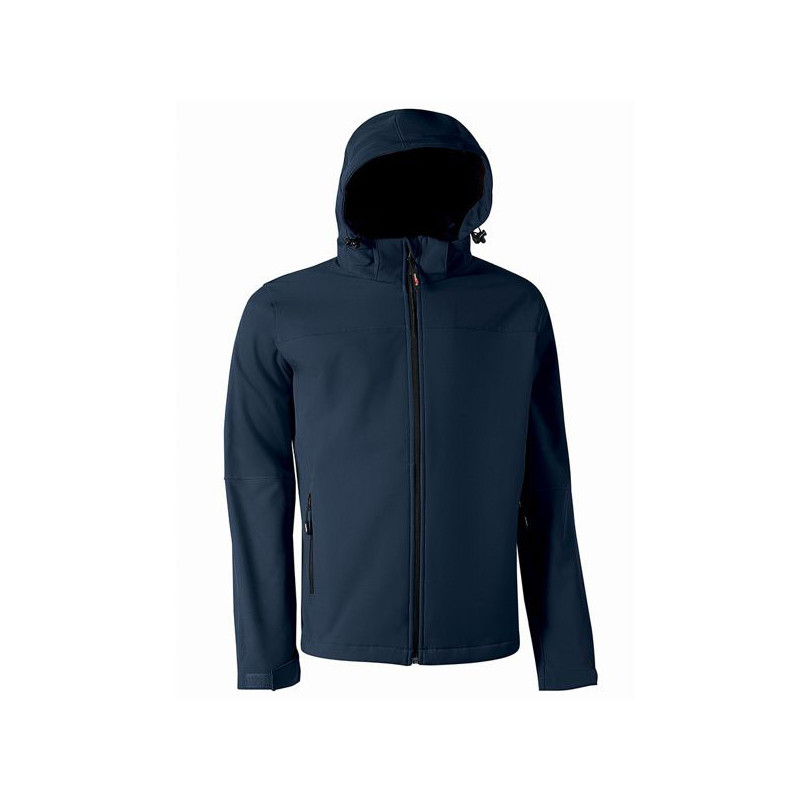 Giacca da lavoro u power xxl softshell poliestere blu scuro [cy289wb-xxl]