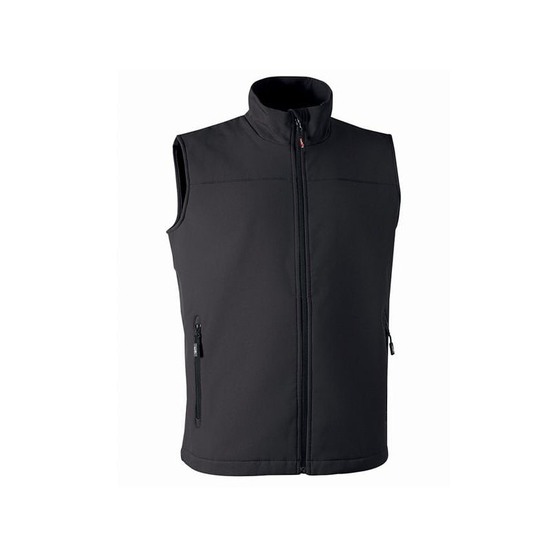 Gilet da lavoro u power dublino softshell elasticizzato l nero [cy231bc-l]