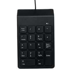 Tastierino numerico gembird kpd-u-03 usb con 18 tasti per