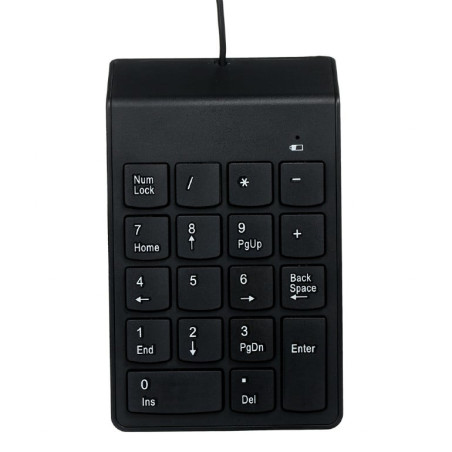 Tastierino numerico gembird kpd-u-03 usb con 18 tasti per