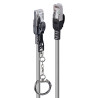 Cavo di rete lindy s/ftp cat.6a 26awg lszh 3m grigio [47605]