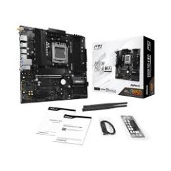 Scheda madre asrock b850m pro a wifi atx 4xddr5 am5 nero [90-mxbr90-a0uayz]