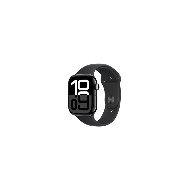 Smartwatch apple aw s10 gps 46mm jet cassa in alluminio con cinturino
